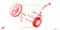 ALTERNATEUR pour Honda CB 500 X ABS de 2017