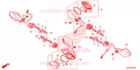 CLIGNOTANT pour Honda CB 500 X ABS de 2017