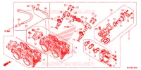 CORPS DE PAPILLON pour Honda CB 500 X ABS de 2017