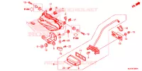 FEU ARRIERE pour Honda CB 500 X de 2017