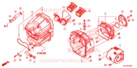 FILTRE A AIR pour Honda CB 500 X de 2017