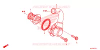 THERMOSTAT pour Honda CB 500 X de 2017