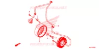 ALTERNATEUR pour Honda CB 650 F ABS 35KW RED de 2017