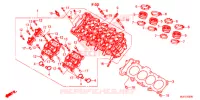 CULASSE pour Honda CB 650 F ABS 35KW RED de 2017