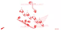 FAISCEAU SECONDAIRE pour Honda CBR 1000 RR SP1 de 2018
