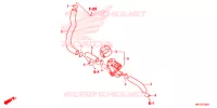 VALVE DE COMMANDE D'INJECTION D'AIR pour Honda CBR 1000 RR SP1 de 2018