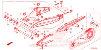 BRAS OSCILLANT pour Honda CBR 650 F ABS RED de 2017