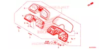 COMPTEUR pour Honda CBR 650 F ABS RED de 2017
