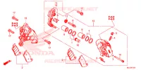 ETRIER DE FREIN AVANT (2) pour Honda CBR 650 F ABS RED de 2017