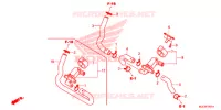 VALVE DE COMMANDE D'INJECTION D'AIR pour Honda CBR 650 F ABS RED de 2017