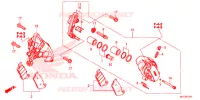 ETRIER DE FREIN AVANT (2) pour Honda CBR 650 F ABS de 2017