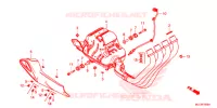 SILENCIEUX D'ECHAPPEMENT pour Honda CBR 650 F ABS de 2017