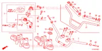GUIDON   TE DE FOURCHE pour Honda ACE 125 KALIPLI TEKERLEK de 2017