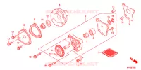 POMPE A HUILE pour Honda ACE 125 KALIPLI TEKERLEK de 2017