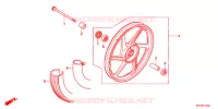 ROUE AVANT (MOULURE) pour Honda ACE 125 KALIPLI TEKERLEK de 2017
