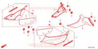 COUVERCLES LATERAUX pour Honda GL 1800 GOLD WING de 2016
