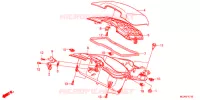 VIDE POCHE pour Honda GL 1800 GOLD WING de 2016