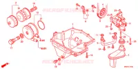 CARTER   POMPE   FILTRE A HUILE pour Honda CBR 1000 RR ABS WHITE de 2016