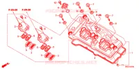 COUVRE CULASSE pour Honda CBR 1000 RR ABS WHITE de 2016