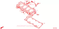 CYLINDRE pour Honda CBR 1000 RR ABS WHITE de 2016
