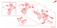 ETRIER DE FREIN ARRIERE pour Honda CBR 1000 RR ABS WHITE de 2016