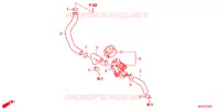VALVE DE COMMANDE D'INJECTION D'AIR pour Honda CBR 1000 RR ABS WHITE de 2016