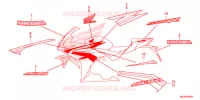 T (CBR500R 2AC,2CM,3A/RA 2AC,2CM) pour Honda CBR 500 R ABS de 2016