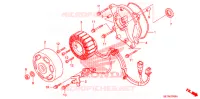 ROTOR   STATOR pour Honda 50 JAZZ SPECIAL WHITE de 2007