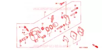 ETRIER DE FREIN AVANT pour Honda MAGNA 50 de 2003