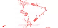 ARBRE A CAMES   SOUPAPE pour Honda MAGNA 50 de 2004