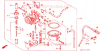CARBURATEUR pour Honda MAGNA 50 de 2004