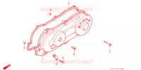 COUVERCLE GAUCHE pour Honda 50 ZOOK de 1990