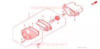 FEU ARRIERE pour Honda 50 ZOOK de 1990