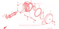 FILTRE A AIR pour Honda 50 ZOOK de 1990