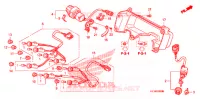 INTERRUPTEUR   TEMOINS pour Honda BIG RED 700 CAMO de 2009