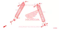 AMORTISSEUR ARRIERE pour Honda BIG RED 700 CAMO de 2011