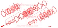 EMBRAYAGE (2 3) pour Honda BIG RED 700 GREEN de 2011