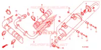 SILENCIEUX D'ECHAPPEMENT pour Honda BIG RED 700 GREEN de 2011