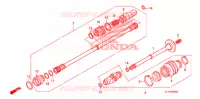 CARDAN pour Honda BIG RED 700 RED de 2011