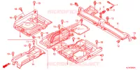 CARROSSERIE CENTRALE pour Honda BIG RED 700 RED de 2011
