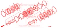 EMBRAYAGE (2 3) pour Honda BIG RED 700 RED de 2011