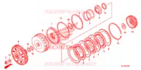 EMBRAYAGE (BAS) pour Honda BIG RED 700 RED de 2011