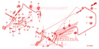PEDALE pour Honda BIG RED 700 RED de 2011