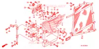 PORTIERE pour Honda BIG RED 700 RED de 2011