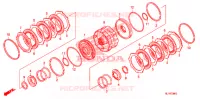 EMBRAYAGE (2 3) pour Honda BIG RED 700 RED de 2011