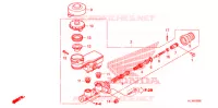 MAITRE CYLINDRE DE FREIN AVANT pour Honda BIG RED 700 RED de 2011