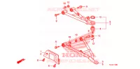 TRIANGLES AVANT pour Honda BIG RED 700 CAMO de 2012