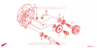 BOITE DE VITESSES pour Honda BENLY 50 de 2012