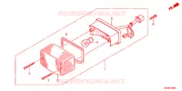 FEU ARRIERE pour Honda BENLY 50 de 2012