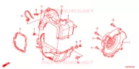 OUIES DE RADIATEUR pour Honda BENLY 50 de 2012